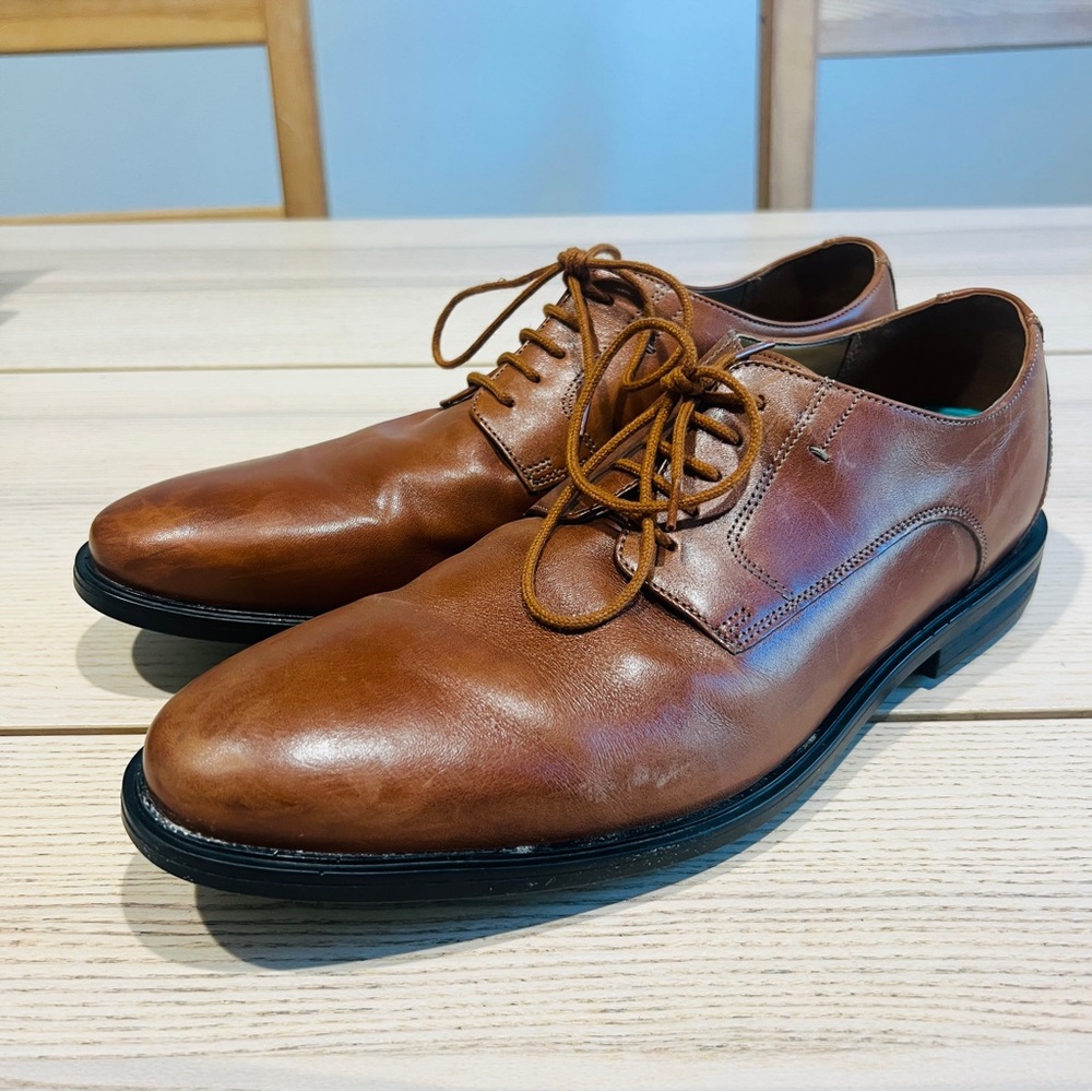 Bostonian Men's Hampshire Lace Brown Oxford Dress shoes Size 11M US